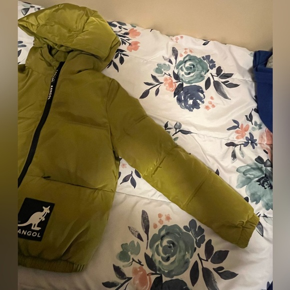 NWOT Kangol x H&M Reflective Hi-Vis Puffer Jacket Coat size XS - Picture 9 of 13